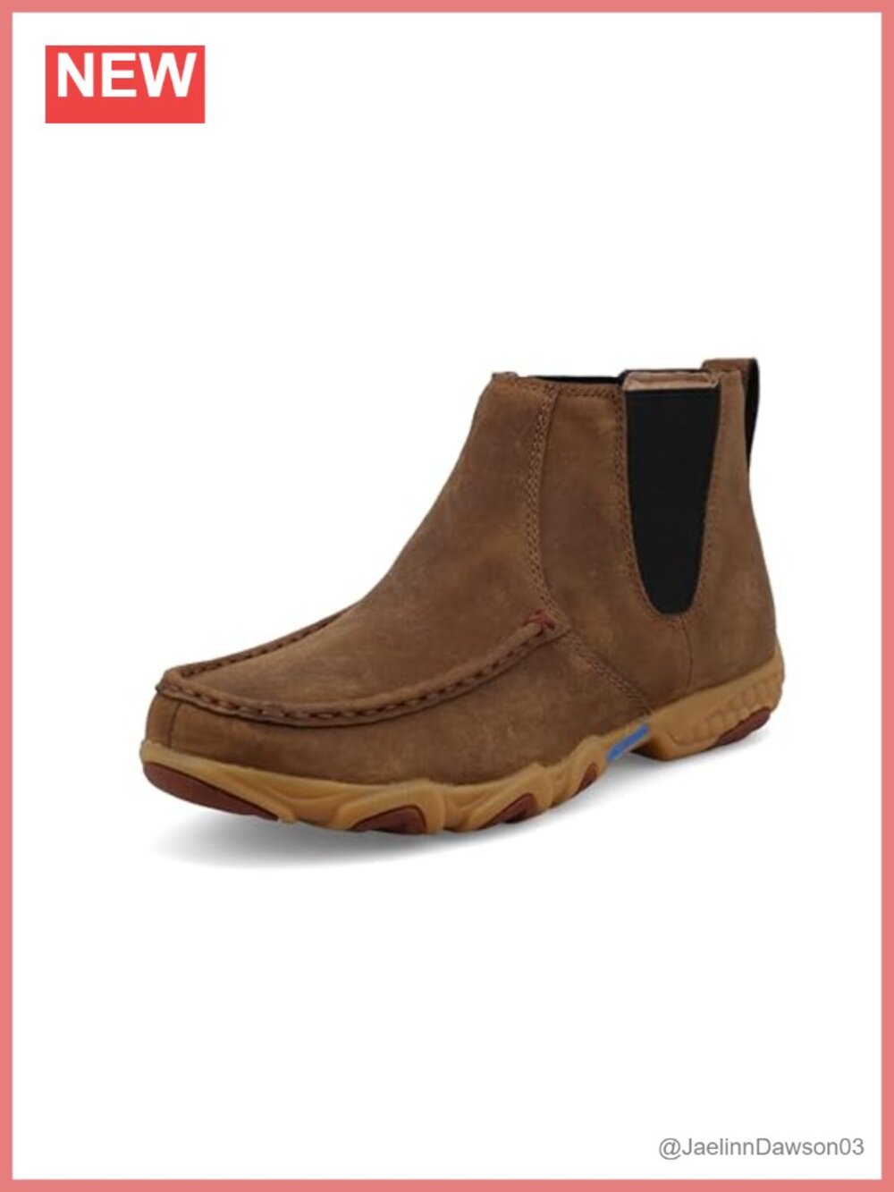 Twisted X Women's 4in Chelsea Driving Moc Leather Boot